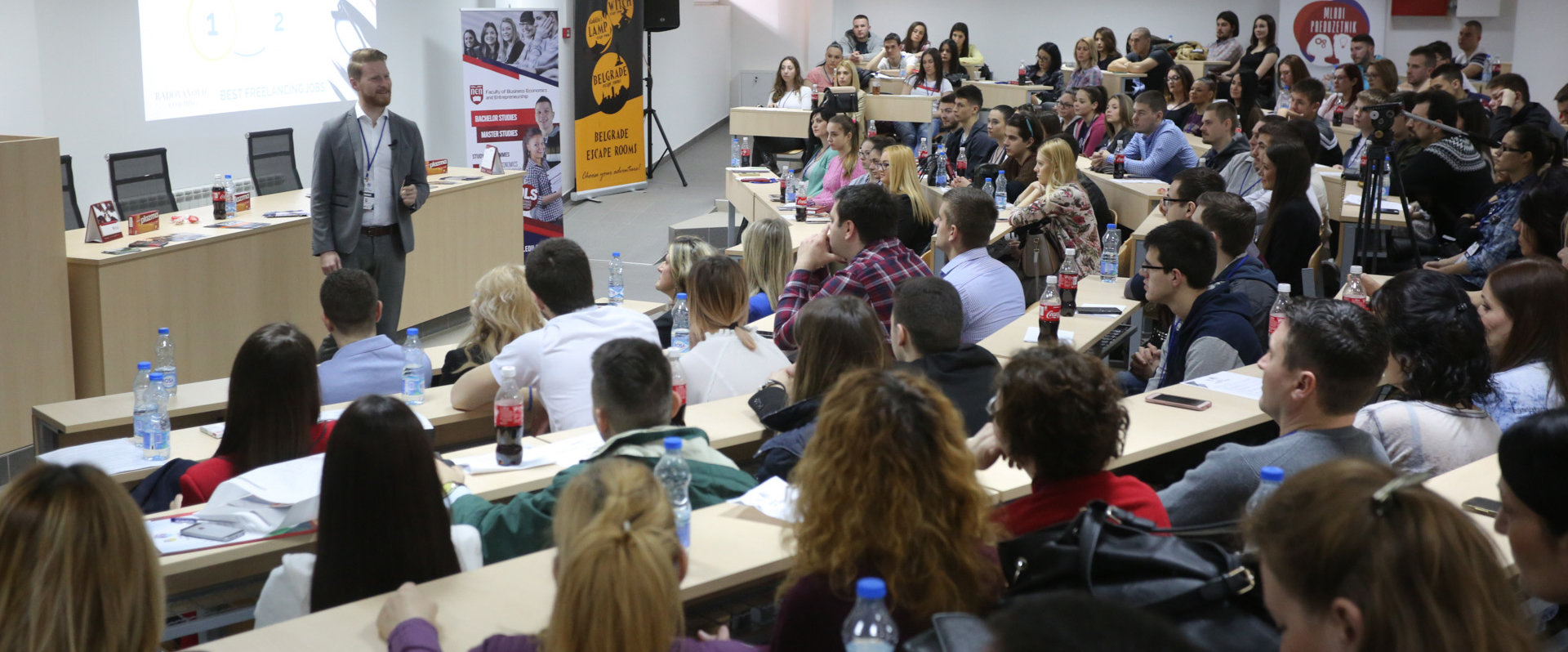 Studentski parlament Visoke škole za poslovnu ekonomiju i preduzetništvo po peti put organizuje Forum mladih lidera,  u nedelju, 24. marta 2024. godine u ul. Mitropolita Petra 8